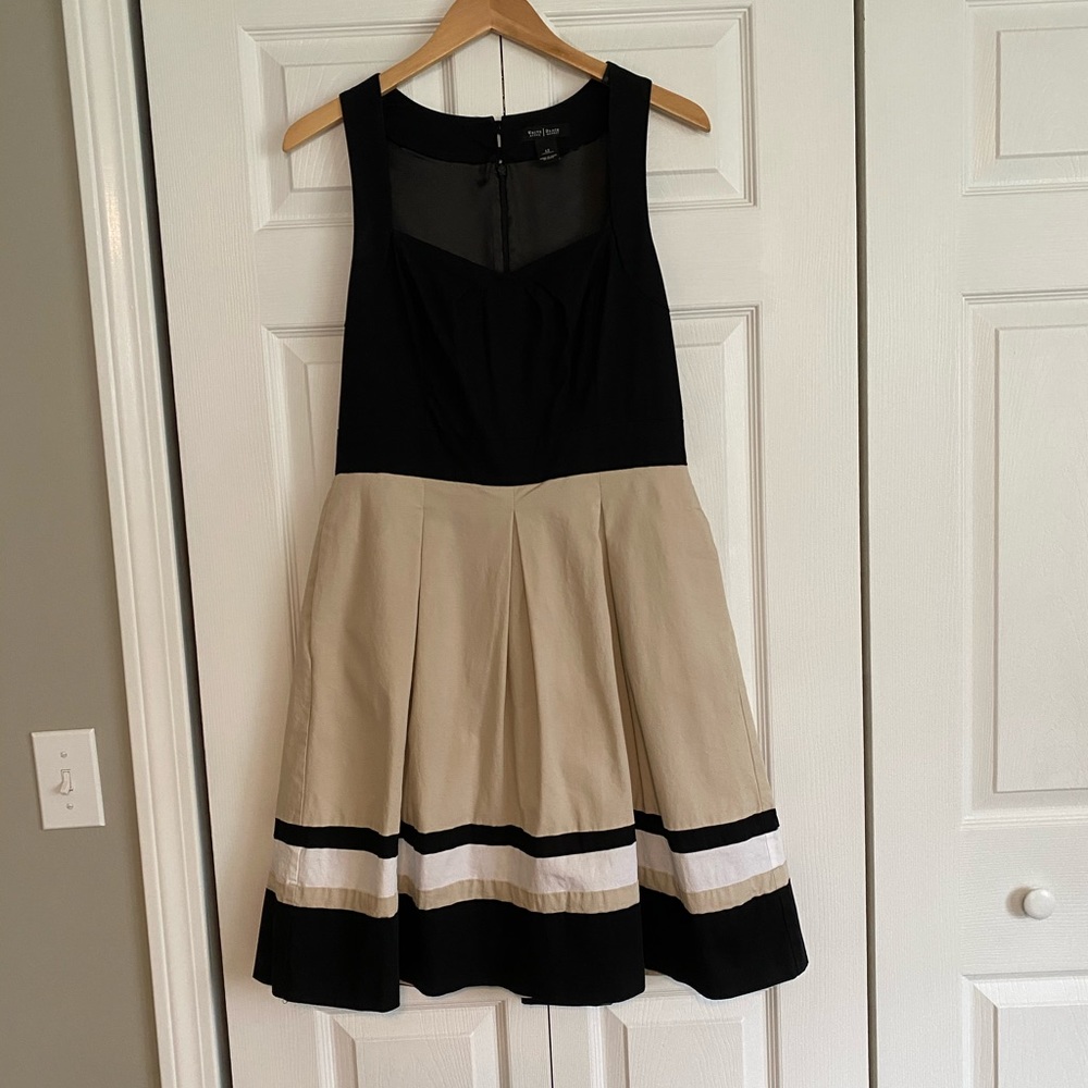 White House Black Market Fit and Flare 12